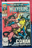 What If Wolverine Battled Conan The barbarian issue