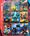 Spider-Man Gold Foil Signature Cards 85 card lot NM