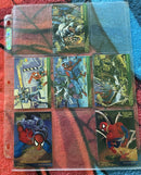 Spider-Man Gold Foil Signature Cards 85 card lot NM