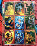 Spider-Man Gold Foil Signature Cards 85 card lot NM