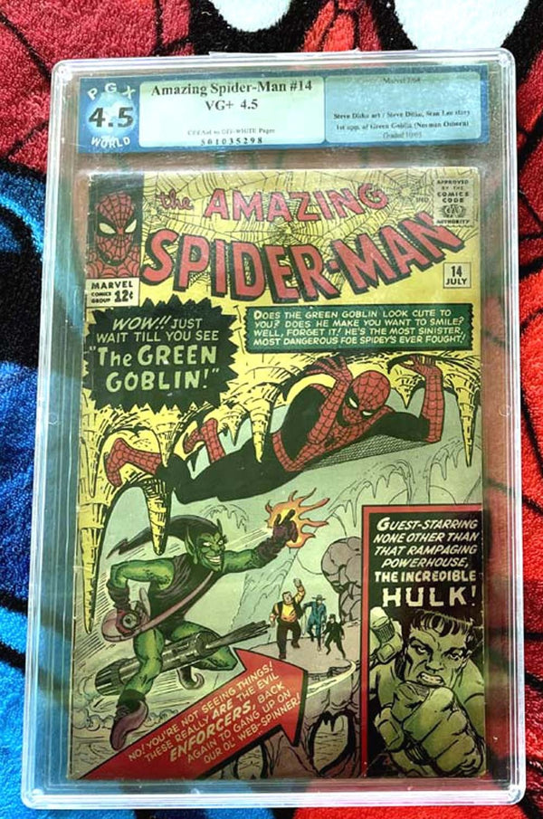 The Amazing Spider-Man #14-Green Goblin PGX 4.5-Marvel Silver Age