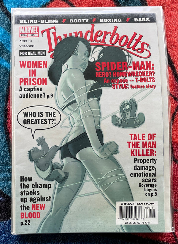 Thunderbolts #78-81 For Real Men  VF-NM