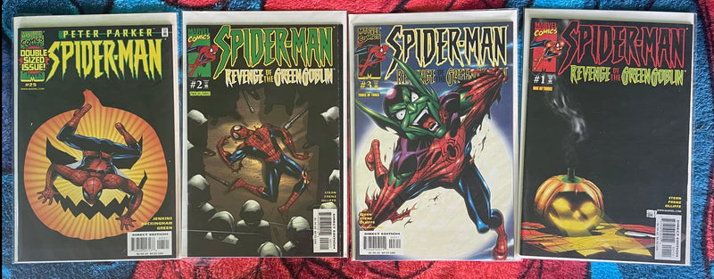 Revenge of the Green Goblin #1-3/Peter Parker Spider-Man #25 Tie NM