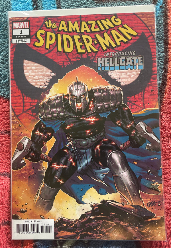 The Amazing Spider-Man #1,6,7,8( 8 variant) Hellgate variant 1 VF-NM