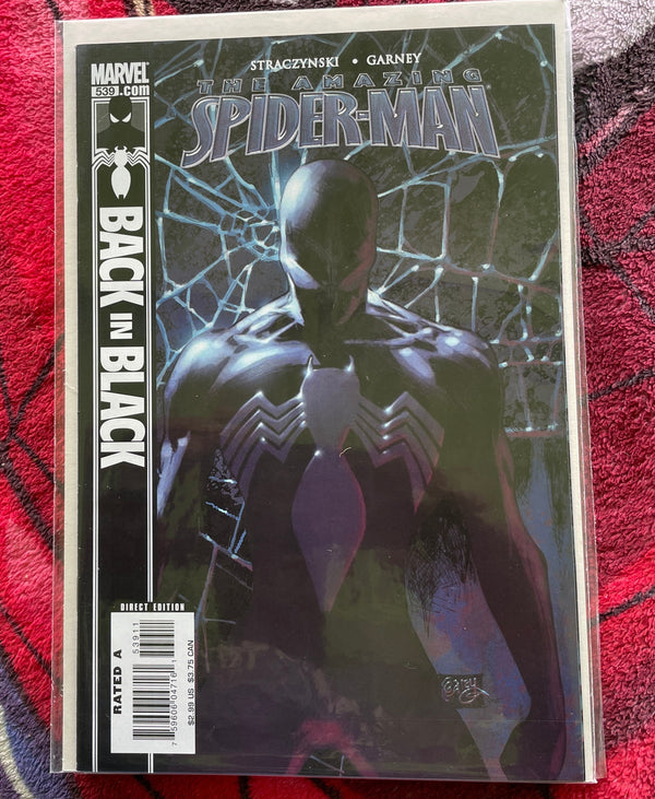 The Amazing  Spider-Man #539-543-Back in Black -COA full run NM