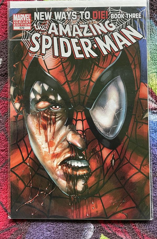 The Amazing Spider-Man #570 variant NM  Peter Parker