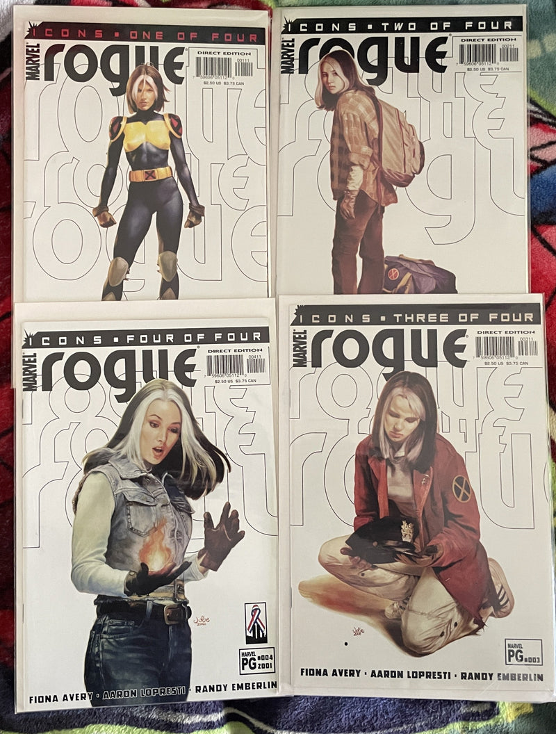 Rogue #1-4 VF-NM -Icons #1-4 VF-NM >Bagged/Boarded