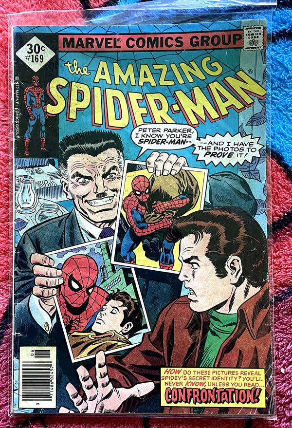 The Amazing Spider-Man #169 F-VF variante Whitman