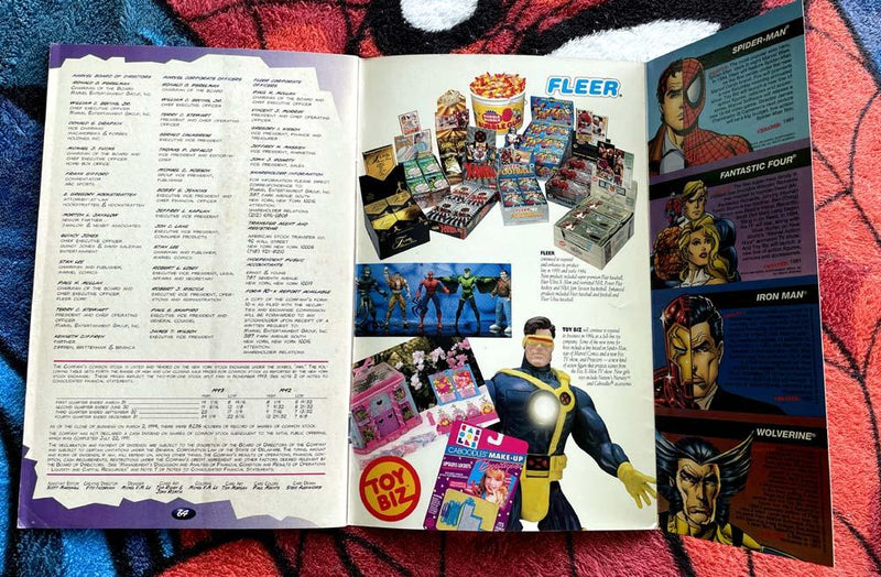 Marvel  Annual Report 1993-