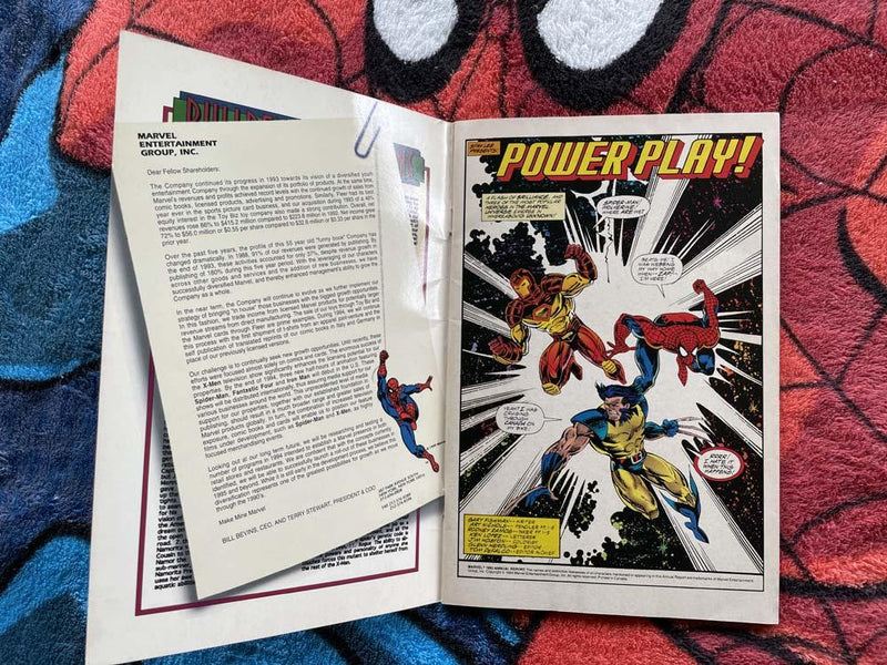 Marvel  Annual Report 1993-