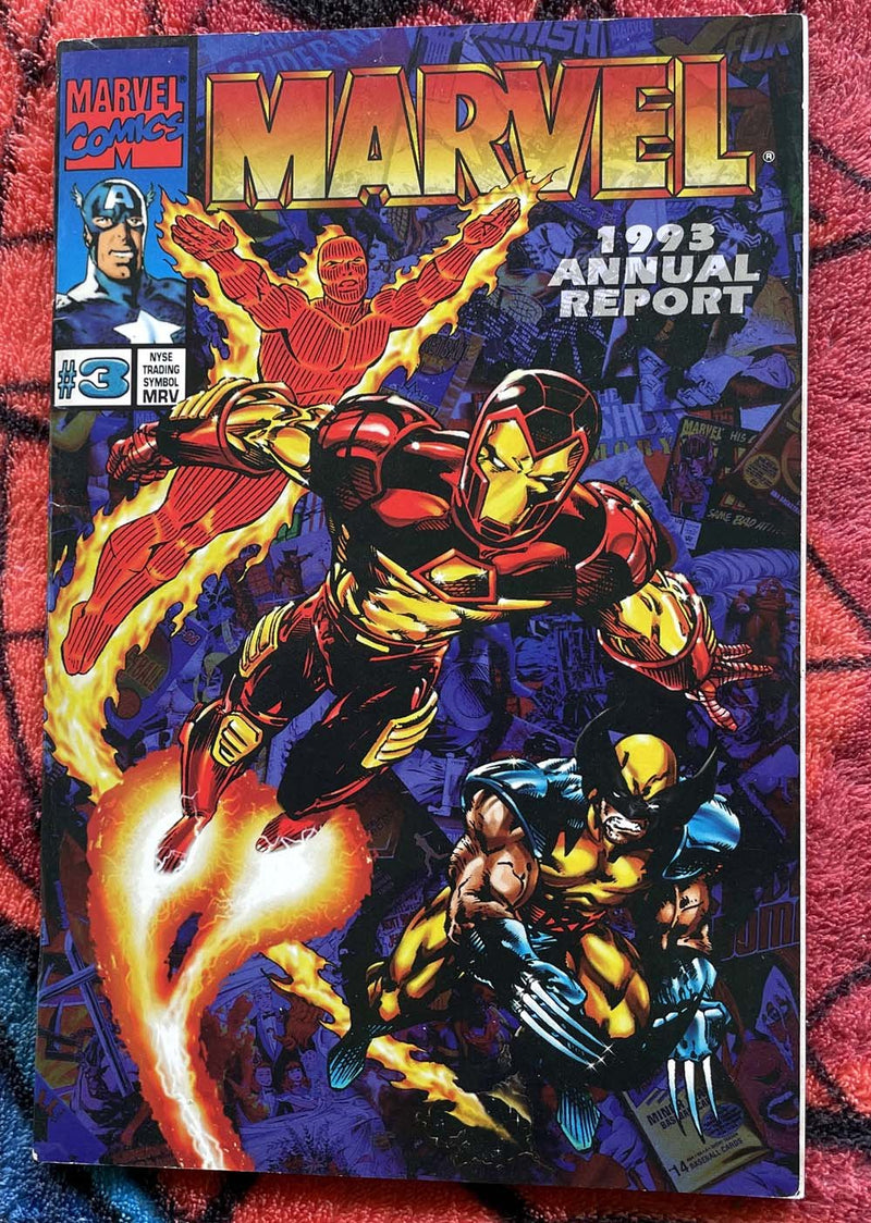 Marvel  Annual Report 1993-