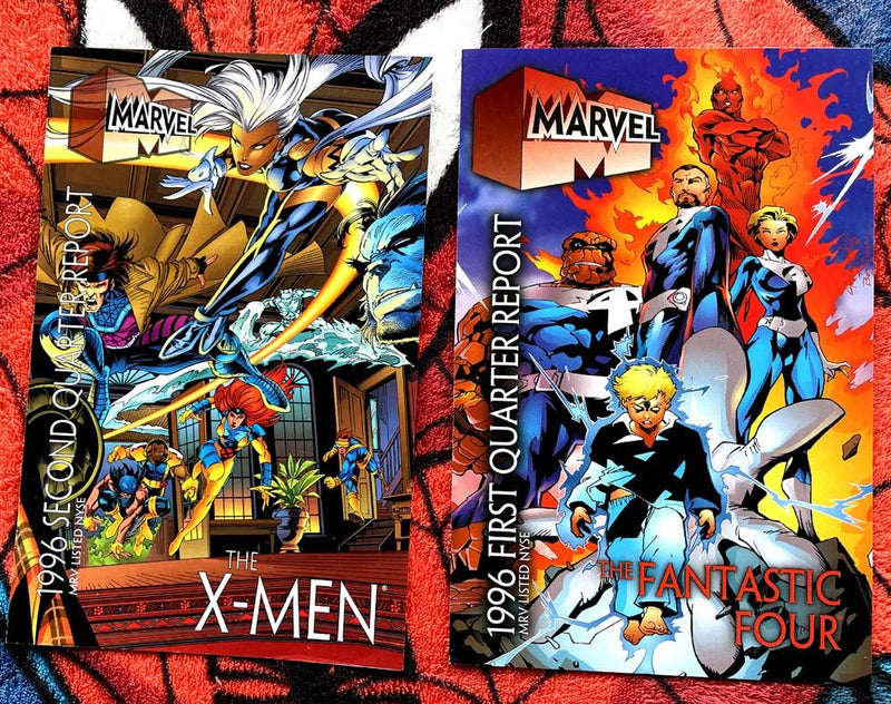 Rapport trimestriel Marvel 1993-