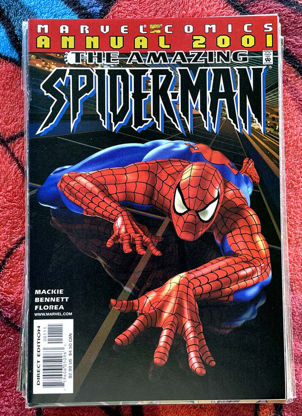 The Amazing Spider-Man Annuals 1996,1997,19981999,,2000,2001 VF