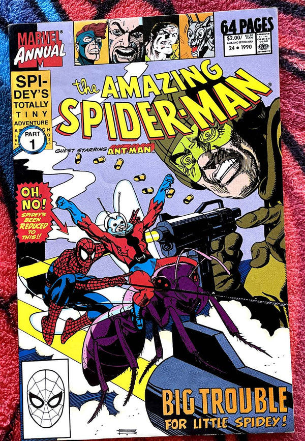 The Amazing Spider-Man Annuals 24 & 25 VF