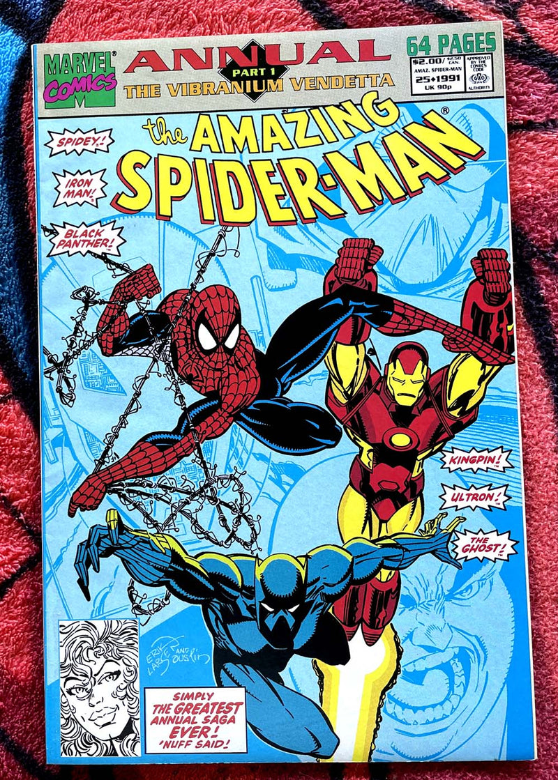 The Amazing Spider-Man Annuals 24 & 25 VF