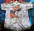 Vintage RARE Used Spiderman  30 Yr Anniv T-Shirt 1992 t-shirt Large