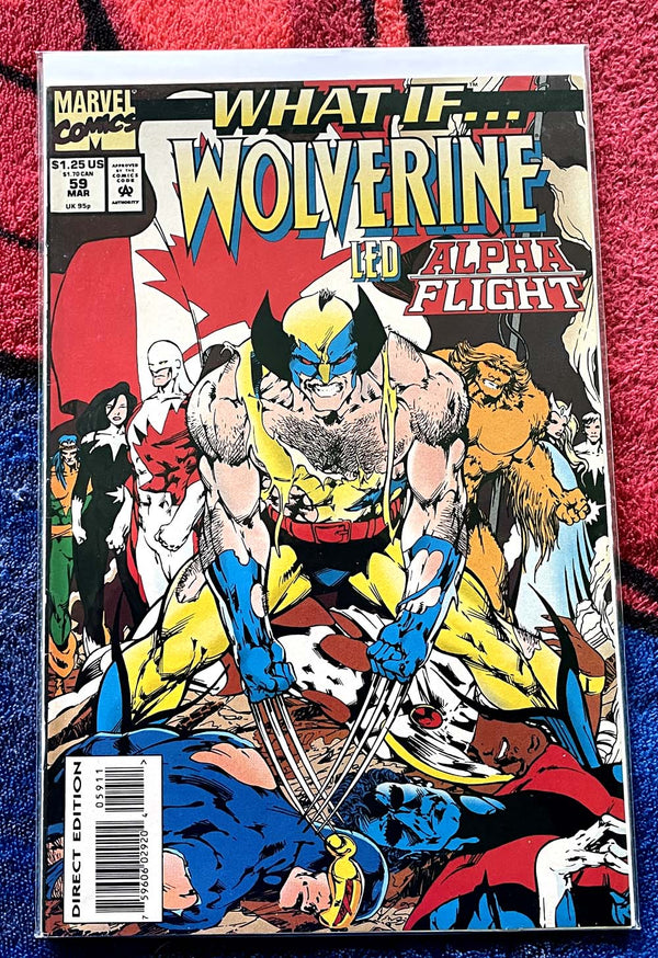 What if #59   Wolverine Led Alpha Flight?  VF-NM