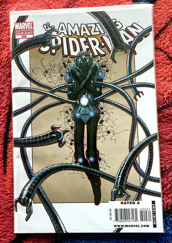 The Amazing Spider-Man-#600 (2nd Print) Doc Ock! Romita Jr Variant! NM