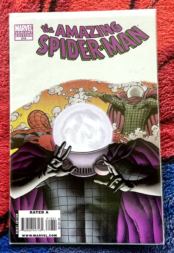 The Amazing Spider-Man-#618 Mysterio  Variant NM