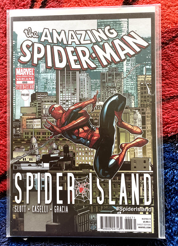 The  Amazing Spider-Man #666 Spider Island   Variant NM
