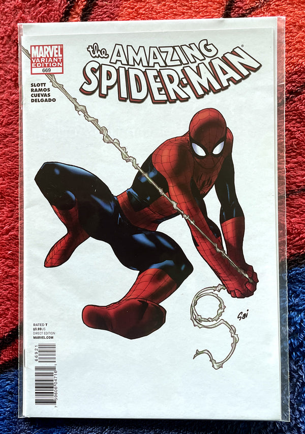 The  Amazing Spider-Man #669 Variant NM