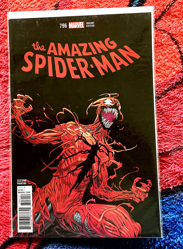 The  Amazing Spider-Man #796 Red Goblin   Variant NM