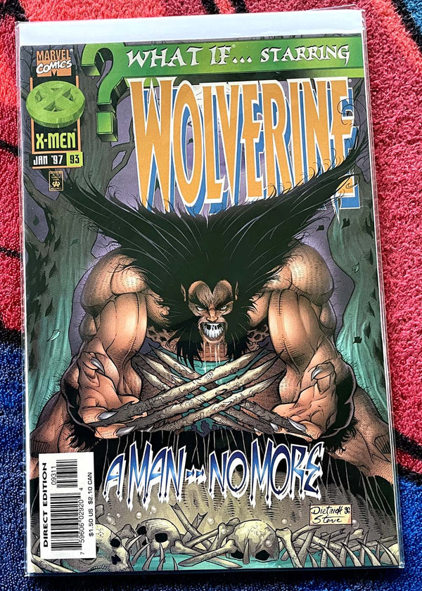 What If.. Starring Wolverine #93 A Man No More  VF-NM