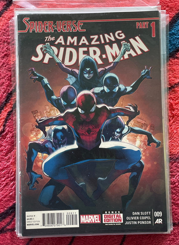 The Amazing Spider-Man #9-15 NM Spider Verse