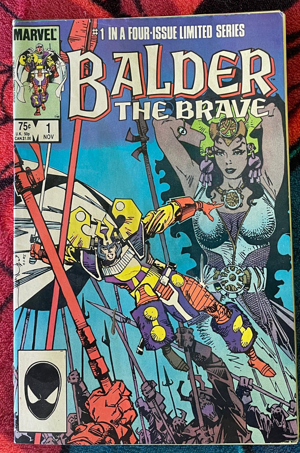 Balder the Brave #1-4 Complete Miniseries  VF