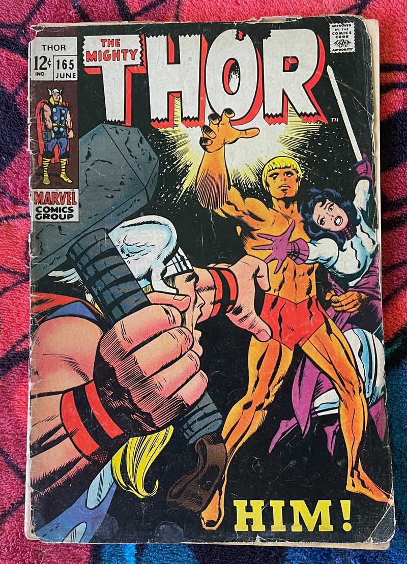 The Mighty Thor  detached cover