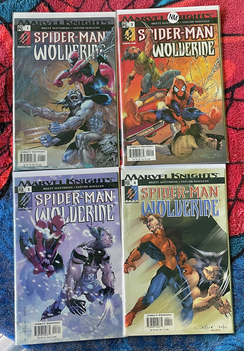 Marvel Knights  Spider-Man -Wolverine