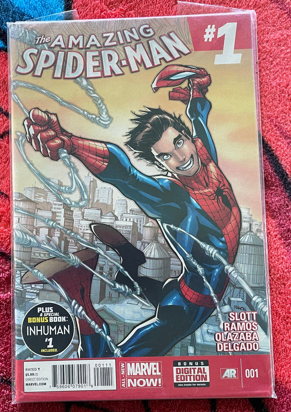 THE AMAZING SPIDER MAN #001 Marvel Now! NM