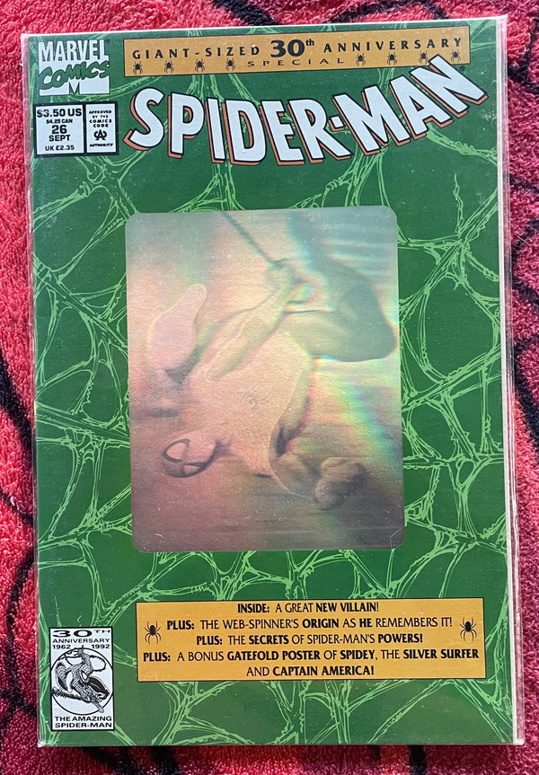 Spider-Man #26 Hologram 30th Anniversary Book   VF-NM
