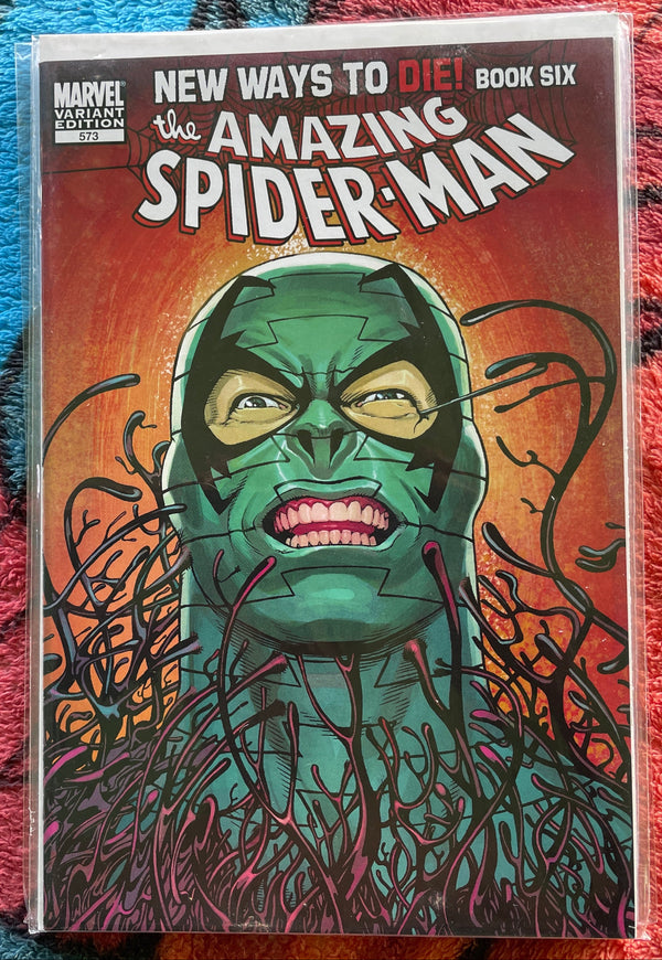 The Amazing Spider-Man  #573  New Ways to Die Scorpion/venom variant  VF-NM
