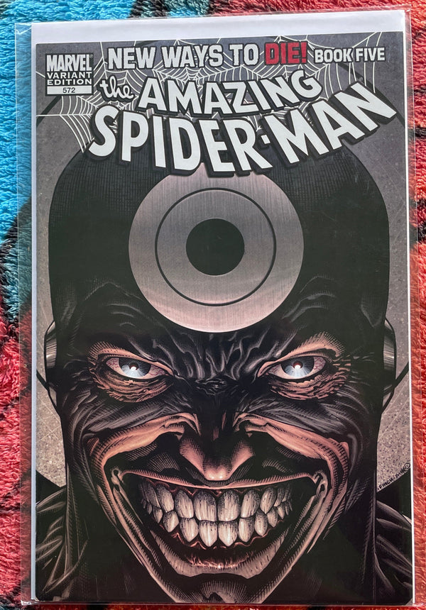 The Amazing Spider-Man  #572  New Ways to Die Bullseye variant  VF-NM