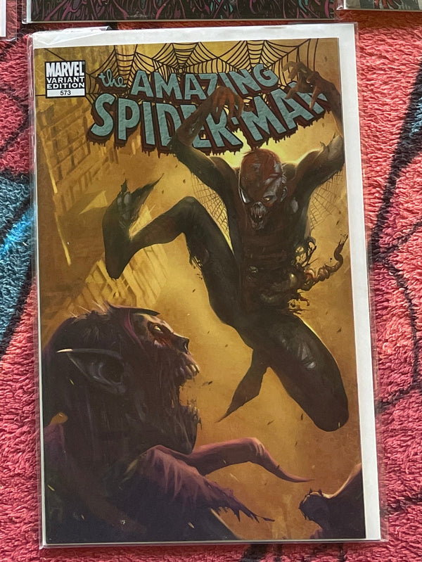 The Amazing Spider-Man  #573  New Ways to Die Zombie variant  VF-NM