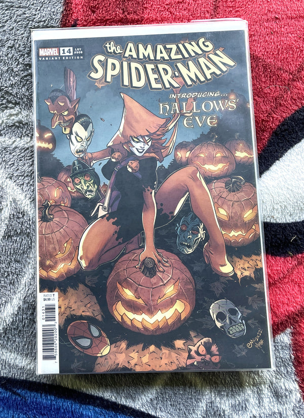 The Amazing Spider-Man #014 variant-Hallows Eve VF-NM