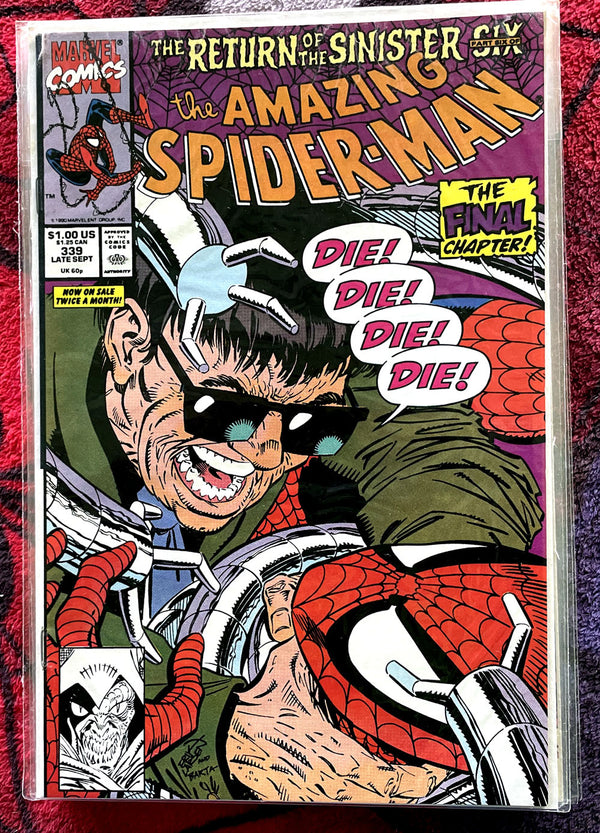 The Amazing Spider-Man #334-339 NM Return of the Sinister Six