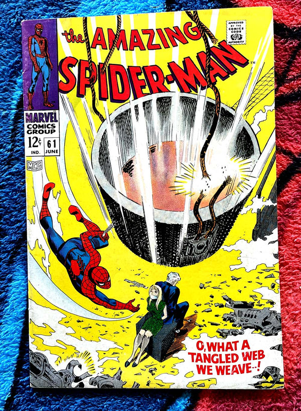 L'AMAZING SPIDER-MAN #61- GD 6.0-Marvel Silver Age