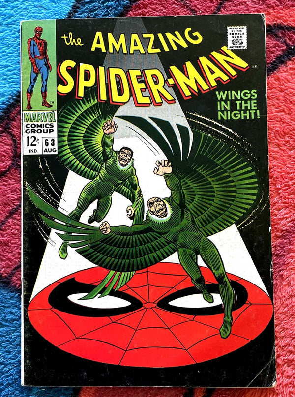 THE AMAZING SPIDER-MAN #63-GD 6.5-7.0-Marvel Silver Age