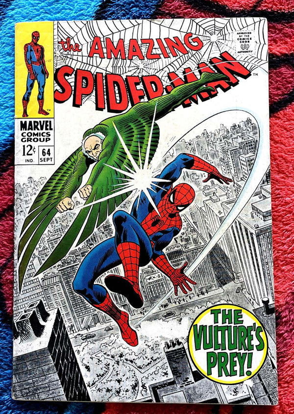 THE AMAZING SPIDER-MAN #64-GD 6.5-Marvel Silver Age