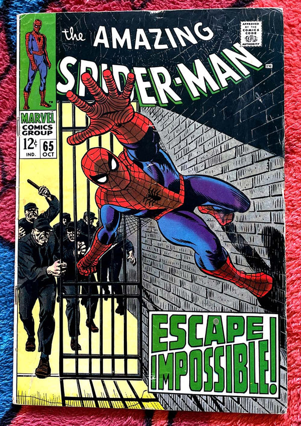 L'AMAZING SPIDER-MAN #65-GD 5-Marvel L'Âge d'Argent