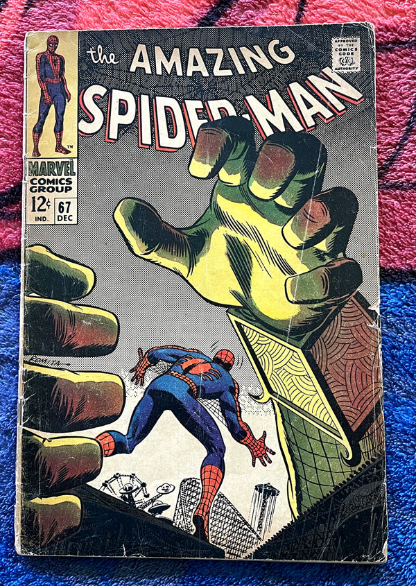 L'Amazing Spider-Man #67-GD 3.5 -Marvel Silver Age