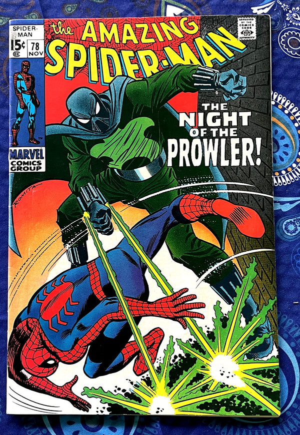 The Amazing Spider-Man  #78 VF /Prowler 5 part series NM