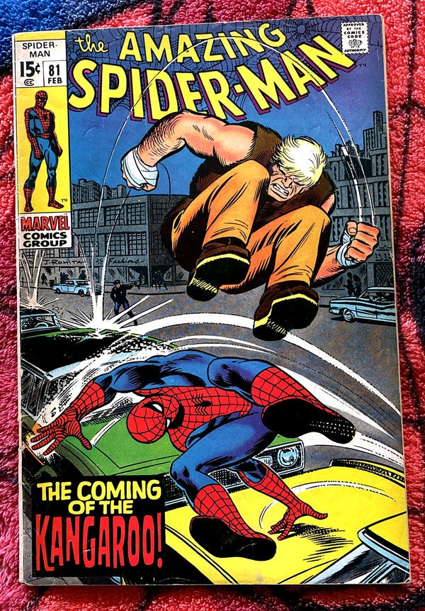 The Amazing Spider-Man #81 Bon/Très bon Marvel Silver Age