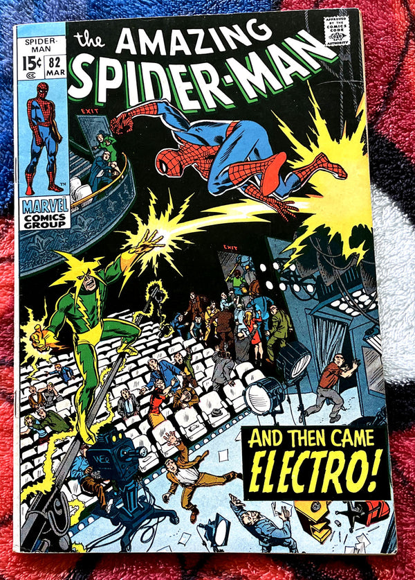 The Amazing Spider-Man #82 F-VF Marvel L'Âge d'Argent