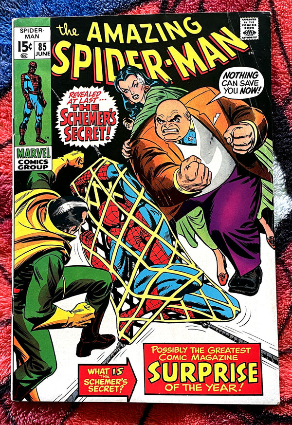 The Amazing Spider-Man #85 VF Marvel L'Âge du Bronze