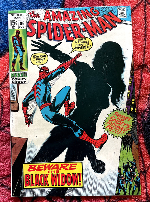The Amazing Spider-Man #86 VF Marvel L'Âge d'Argent
