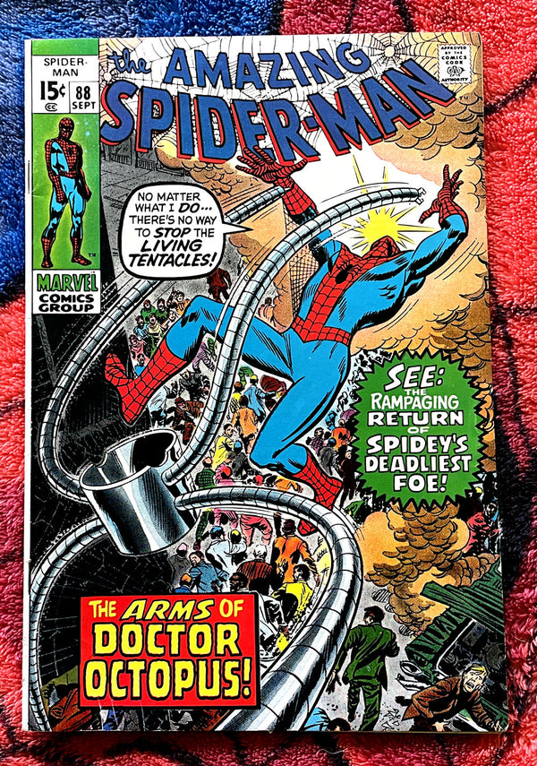 The Amazing Spider-Man  #88  Very Fine Marvel Bronze Age
