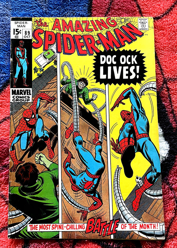 The Amazing Spider-Man  #89  Fine Marvel Bronze Age